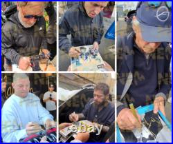 Signed PATRICK KLUIVERT Shirt Netherlands Holland -PROOF/COA- Barcelona Ajax