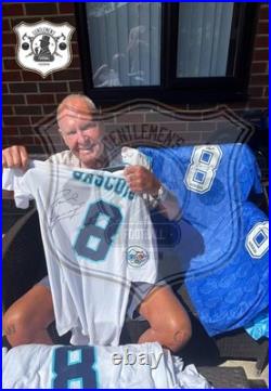 Signed Paul Gascoigne Euro 96 Shirt With COA from Private GAZZA Signing