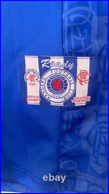 Signed Paul Gascoigne Signed Rangers 1996/97 Shirt With COA