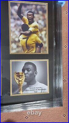 Signed Pele Framed Photos