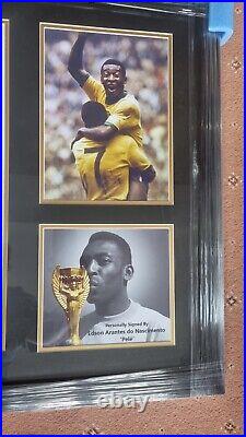 Signed Pele Framed Photos