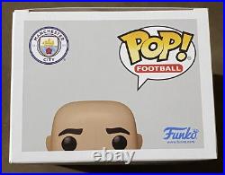Signed Pep Guardiola Funko Pop AUTOGRAPHED Manchester City Man City