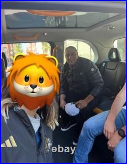 Signed Roberto Carlos Brazil 2002 World Cup Winning Home Shirt with Proof & COA