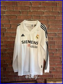 Signed Roberto Carlos Real Madrid Autographed Shirt With COA & Photo Proof