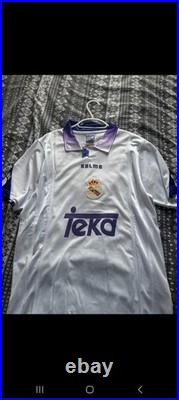 Signed Roberto Carlos/ Real Madrid Shirt Football Prizes