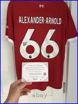 Signed Trent Alexander-Arnold Shirt 2023/2024