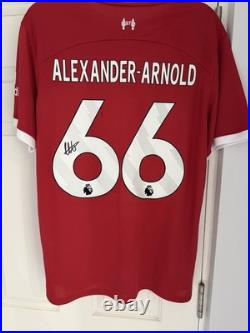 Signed Trent Alexander-Arnold Shirt 2023/2024