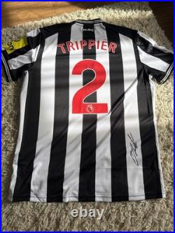 Signed Trippier And Schar Newcastle Shirts With COA