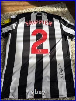 Signed Trippier And Schar Newcastle Shirts With COA