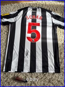 Signed Trippier And Schar Newcastle Shirts With COA