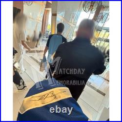 Signed VAN DER SAR Manchester United Football Shirt Memorabilia COA & Proof