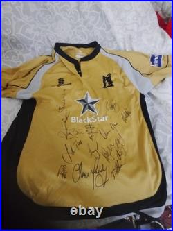 Signed Warwickshire Gold Shirt