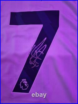 Signed Yankuba Minteh Shirt (Medium). Number 17 with COA