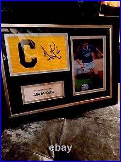 Signed armaband ally mccoist