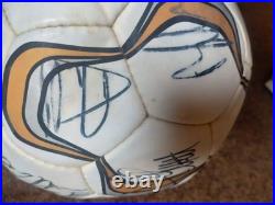 Signed (inc. Ronaldo) Man Utd Football 2004/05 with Certificate