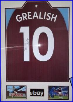 Signed jack grealish shirt