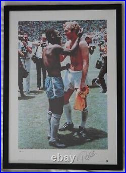 Signed limited edition photograph of Pele