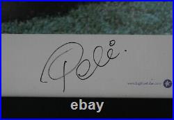 Signed limited edition photograph of Pele