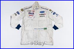 Signed & race used Rubens Barrichello 1997 Stewart GP / F1 race suit / overalls