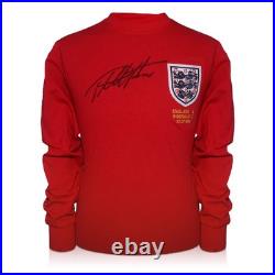 Sir Geoff Hurst Signed England 1966 World Cup Football Shirt