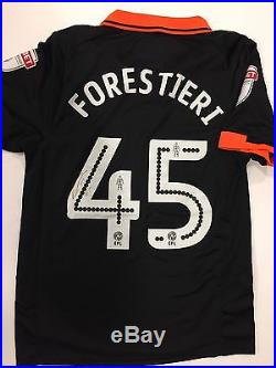 Sky Bet Poppy Auction 45. Fernando Foresti (2/2) MW, signed Sheffield W shirt