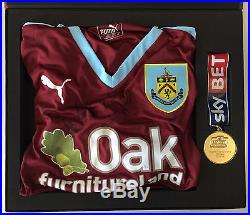 Sky Bet Promotion Auction Signed 2015/16 Burnley shirt and winners medal 1/2