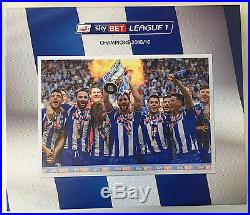 Sky Bet Promotion Auction Signed 2015/16 Wigan shirt and League One medal 1/2