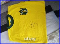 Socrates brazil authentic with COA signed classic shirt