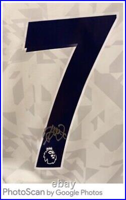 Son Heing-min Signed Spurs Shirt Superb Tottenham Hotspur Star £275