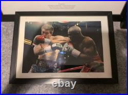 Sports Memorabilia, 4 Photos And Framed (One Signed) Excellent Condition
