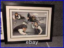 Sports Memorabilia, 4 Photos And Framed (One Signed) Excellent Condition