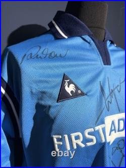 Squad Signed 2001-03 Man City Shirt