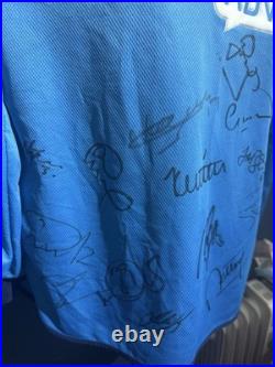 Squad Signed 2001-03 Man City Shirt