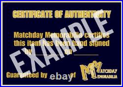 Squad Signed DUNDEE FC Football Away Shirt Memorabilia COA