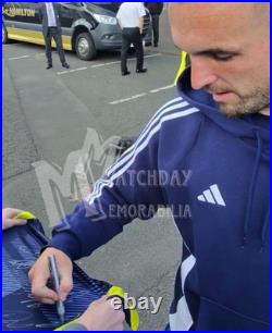 Squad Signed SCOTLAND Nations League 2024 Football Home Shirt COA & Proof