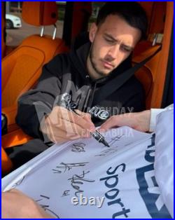 Squad Signed SUNDERLAND 2024/25 Away Shirt PLAY-OFF WINNERS COA & Photo Proof