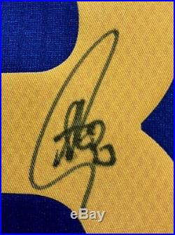Stephen Curry Autographed Golden State Warriors Signed Swingman Jersey CURRY COA