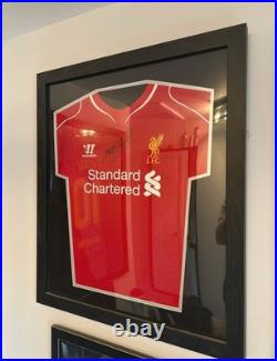 Steven Gerrard Liverpool Shirt Hand Signed with COA 2014/2015 Final Season