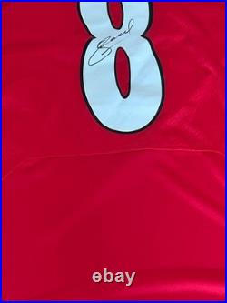 Steven Gerrard Signed Liverpool UCL Home Shirt with Coa included