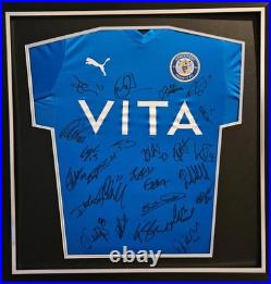 Stockport county Signed And Framed 2024/25 Shirt