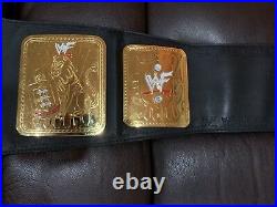 Stonecold Steve Austin & Undertaker Signed WWF Big Eagle Championship Belt COA