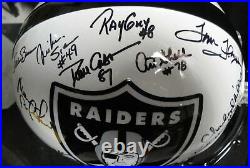 Team Signed Auto Authentic Full Size Helmet Oakland Raiders Super Bowl XI JSA