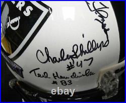 Team Signed Auto Authentic Full Size Helmet Oakland Raiders Super Bowl XI JSA