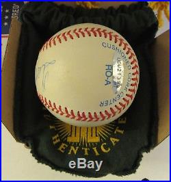Ted Williams Signed / Autographed Baseball UDA Upper Deck Inscribed 406 Auto