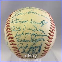 The Finest 1956 Pittsburgh Pirates Team Signed Baseball Roberto Clemente JSA COA