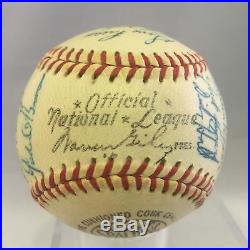 The Finest 1956 Pittsburgh Pirates Team Signed Baseball Roberto Clemente JSA COA