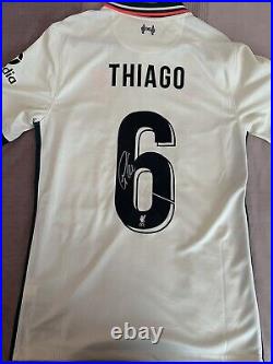Thiago alcantara signed Shirt