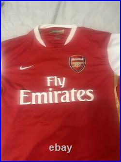 Thierry Henry Hand Signed Arsenal Football Shirt