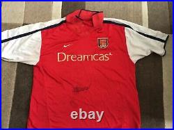 Thiery Henry Signed Shirt With C. O. A