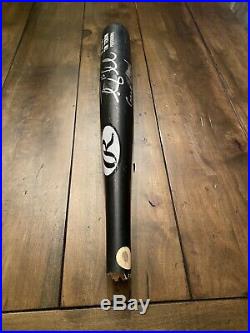 Tim Tebow Game Used CRACKED SIGNED RAWLINGS Bat New York Mets TEBOW COA